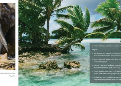 Island Conservation Annual Report spread