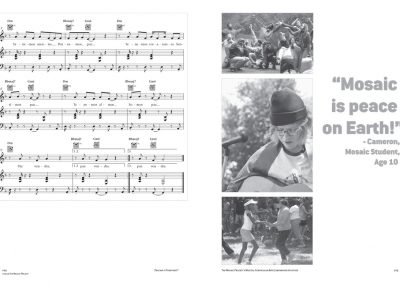Peacing It Together book spread