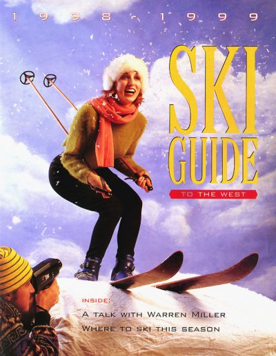 Frontier Magazine cover -Ski Guide