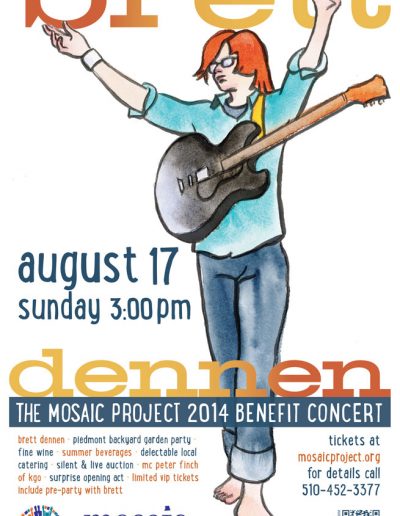 Brett Dennen poster 2014