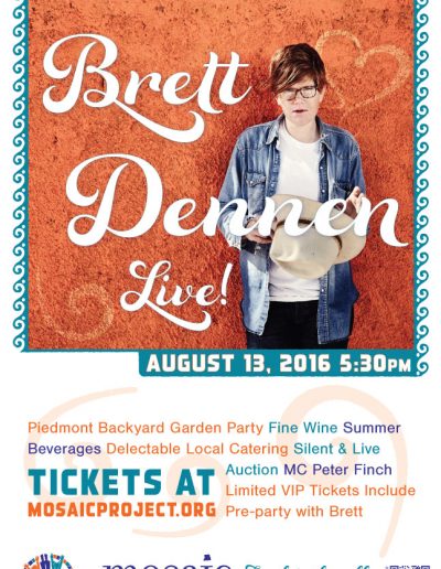 Brett Dennen poster 2016
