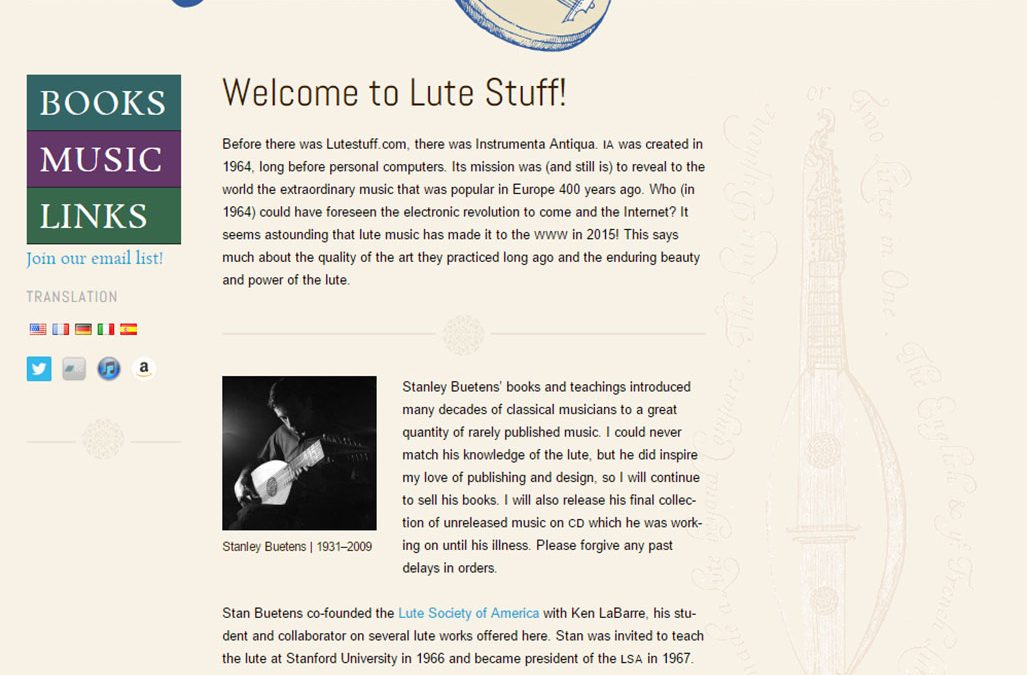 web • Lute Stuff